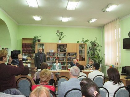 Отбелязване на празника на Българската библиотека „Христо Ботев” в Кишинев.