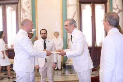 Ambassador Todor Kanchevski presented his Letters of Credence to the President of the Dominican Republic Luis Abinader