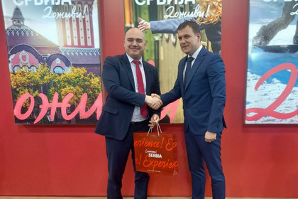 Министърът на туризма д-р Илин Димитров днес бе на посещение в Белград