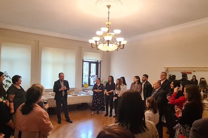 Celebrating Bulgaria’s National Holiday in the Embassy of Bulgaria in Baku