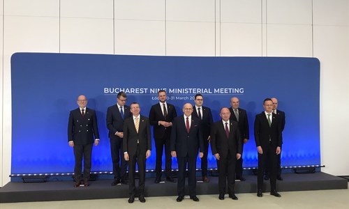 Министър Николай Милков взе участие в срещата на външните министри в Букурещкия формат „Б-9“ в Лудж, Полша