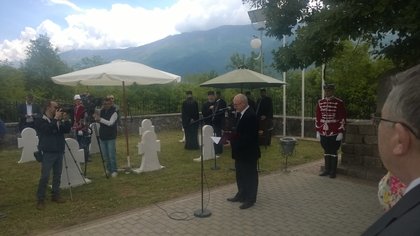 Отбелязване на Деня на храбростта и българската армия на военното гробище в Ново село