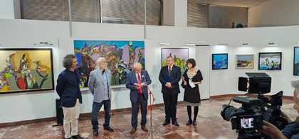 С изложба на Васил Стоев започват честванията за 24 май и отбелязване на годишнините от установяване на дипломатическите отношения (110 години) и сключването на договор за приятелство и сътрудничество с Албания