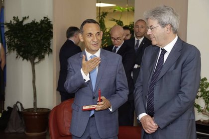 Удостояване на посланик Стефан Тафров с високо държавно отличие на Италия