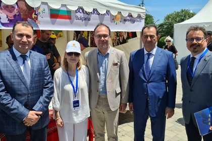The Embassy of Bulgaria in Baku opened a Bulgarian stand at the "Eurovillage 2023" 