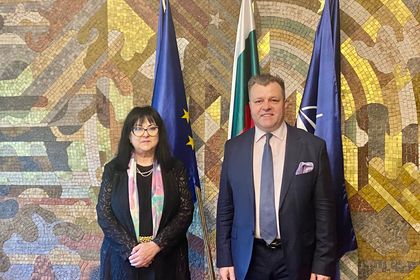 Consultations at the Ministry of Foreign Affairs between Director General Maya Dobreva and Deputy Foreign Minister of Lithuania Mantas Adomenas